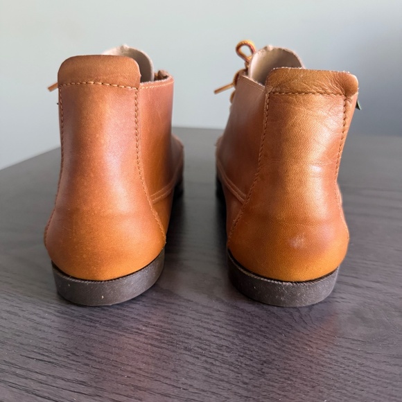 BASS brown leather booties Size 9 M - Picture 5 of 10